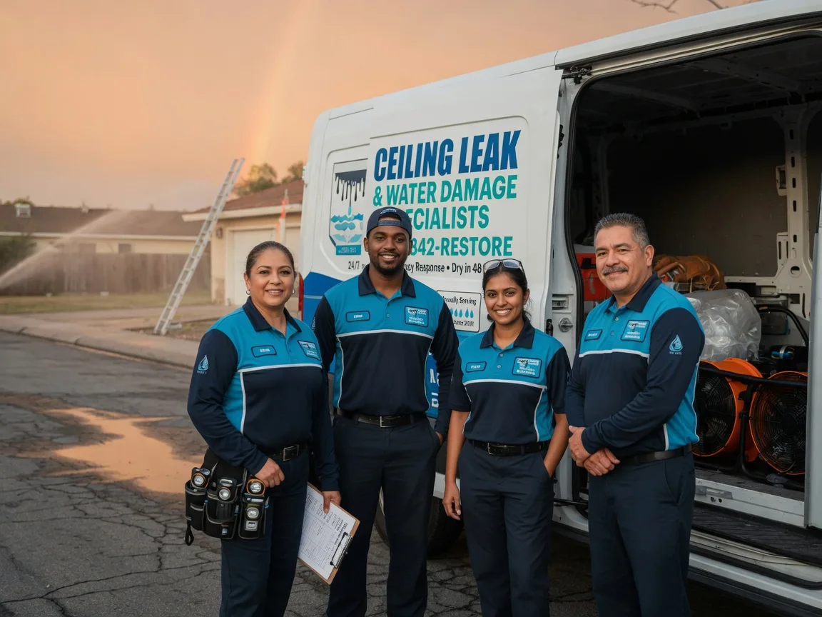 Ceiling Leak Cleanup company in Alvordton, OH