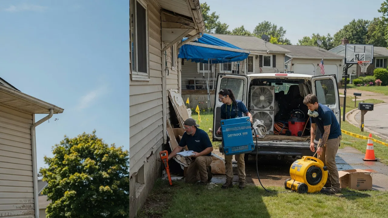 Ceiling Leak Cleanup in Alvordton, OH near me
